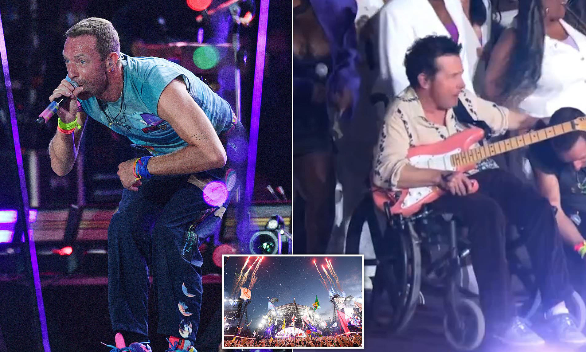 Coldplay takeover Glastonbury! Crowd goes wild as Michael J. Fox, 63